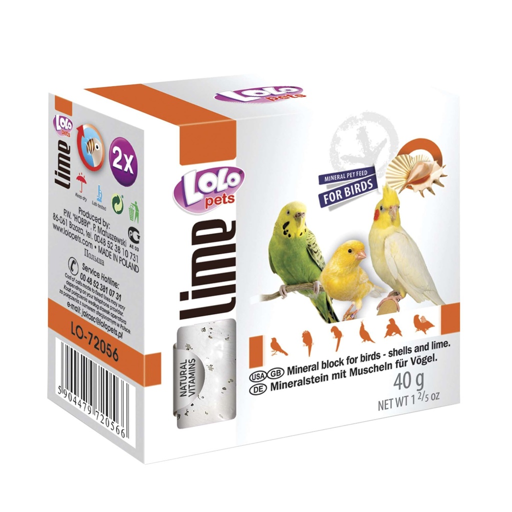 Lolo Bloque Lima Ostras 2 unds 40g