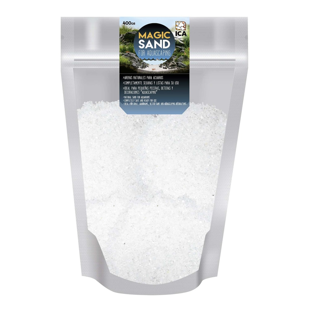MAGIC SAND Blanca 0.30.45Mm 400Gr