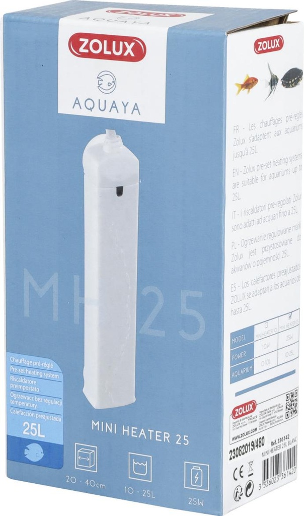 MINI CALENTADOR 25L BLA AQUAYA
