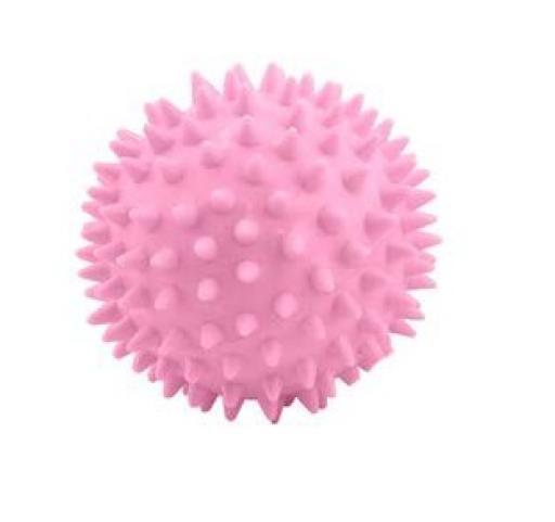 Mini Tpr Pelota Pincho Rosa 7cm .