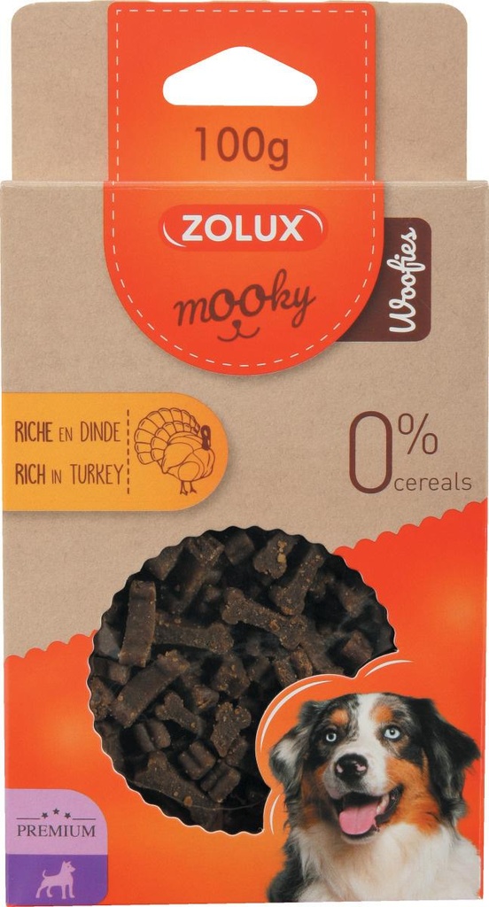 Mooky Premio Woofies Rico Pavo 