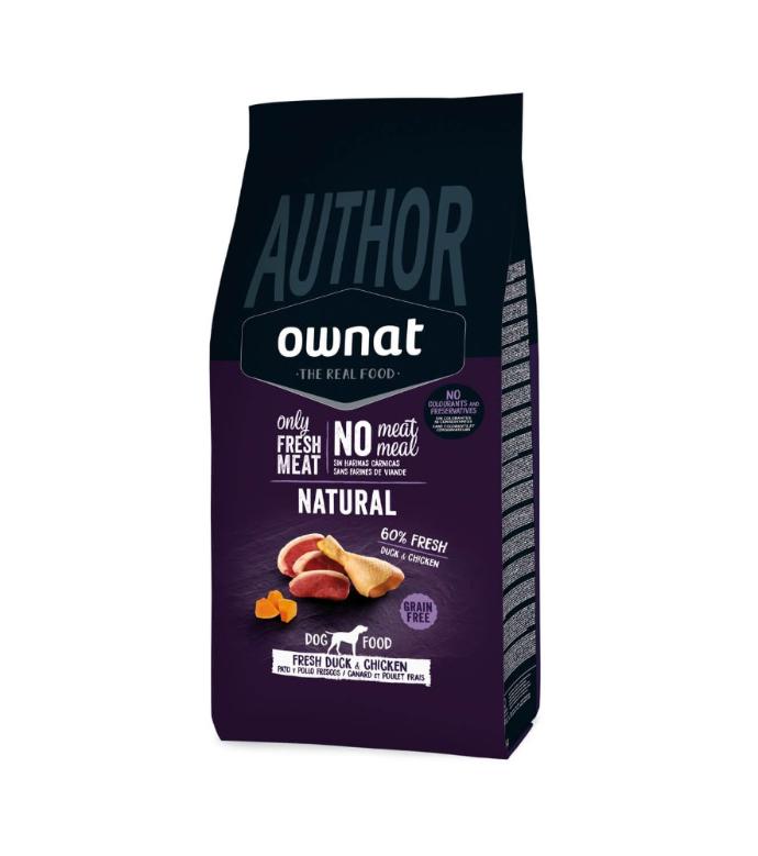 Ownat Author Fresh Duck & Chicken 10 Kg. 