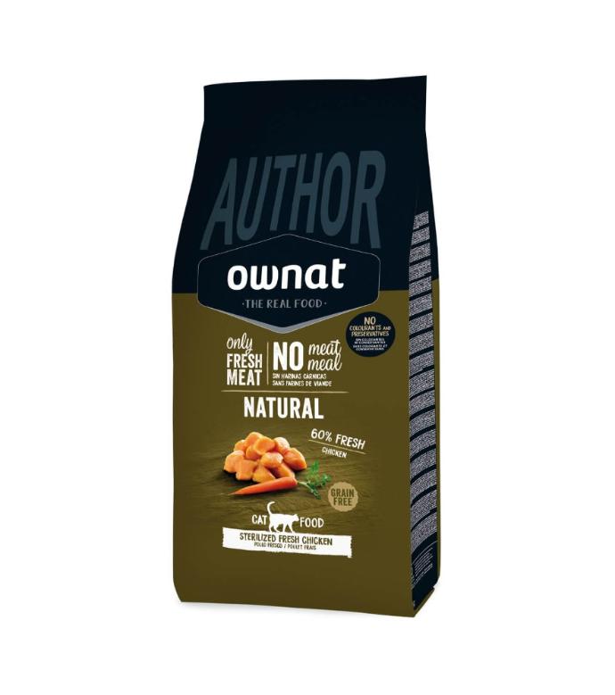 Ownat Author Gato Sterilized Fresh Chicken 1,5 Kg.  