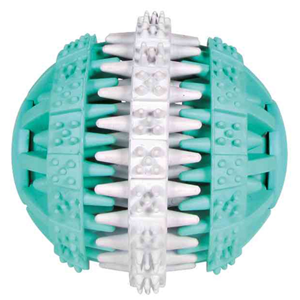 Pelota Denta Fun, Menta, Caucho Natural, 6 cm.  