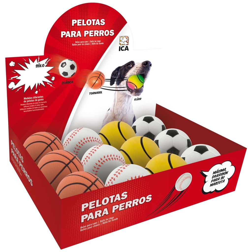 Pelotas Clásicas 6 cm.
