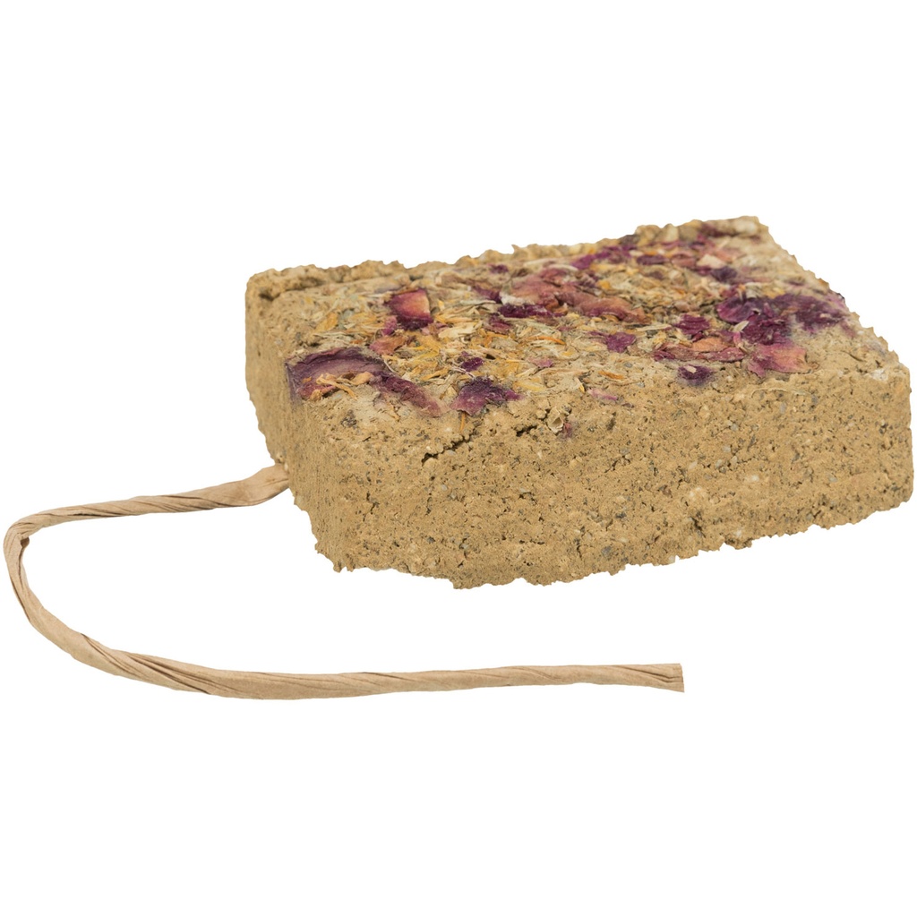 Piedra de arcilla con flores, 100g