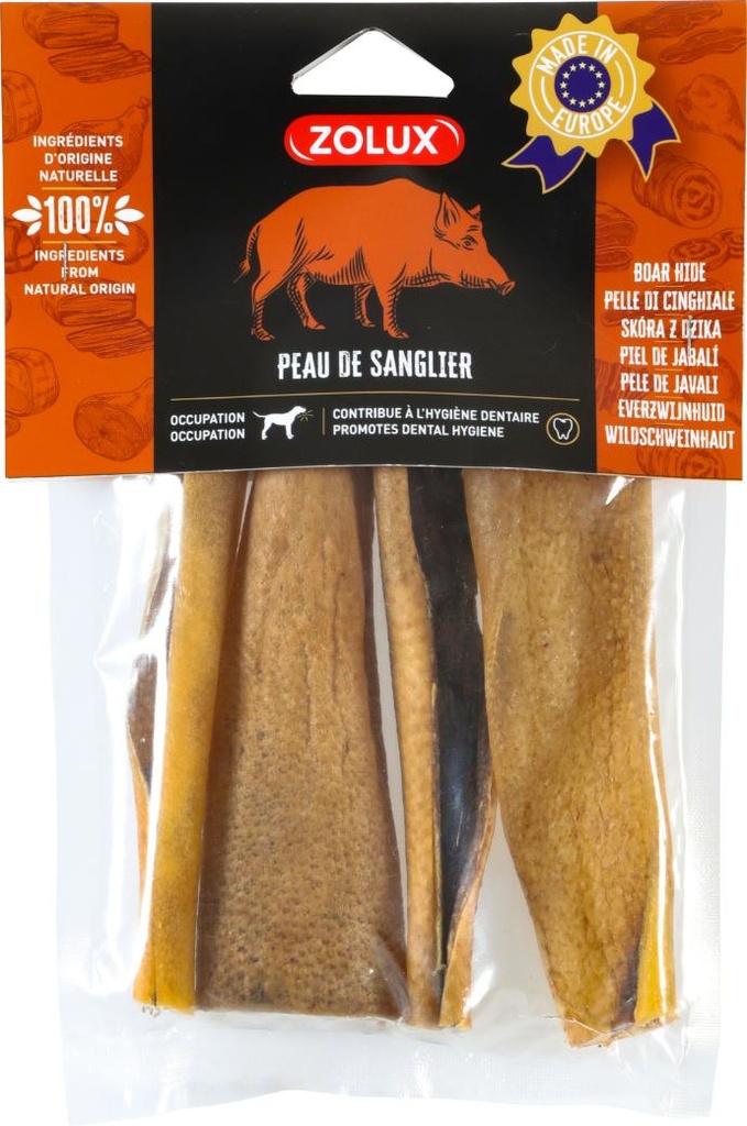 Piel de Jabali 15 cm. 100 grs. 