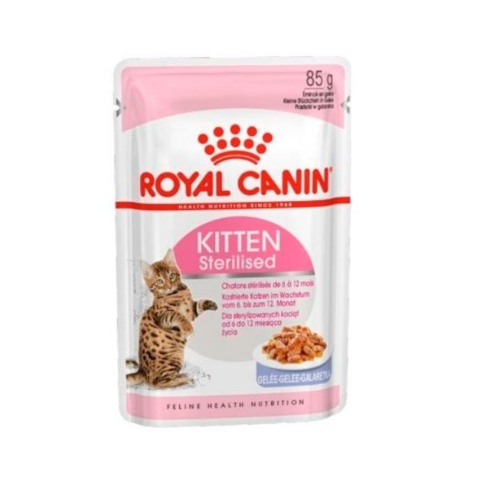 RC Kitten Sterilised Jelly Pouch 85 Gr.