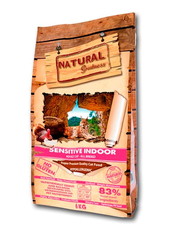 Receta Cat Sensitive Indoor 6 Kg.