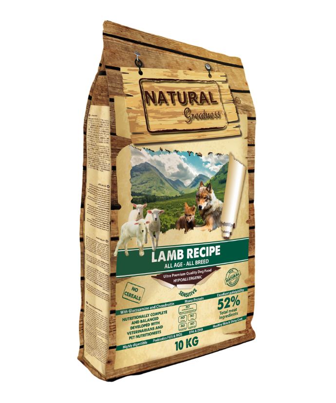 Receta Cordero Sens. Gr.. Free 10 Kg.