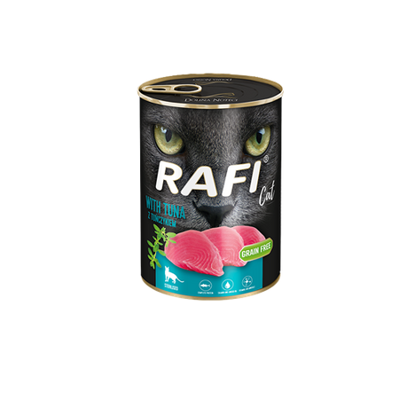 Rafi Cat Pate GF Atun Sterilised Lata 400 grs.  