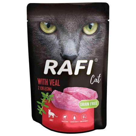 Rafi Cat Pate GF Carne de Res  Pouch 100 grs.  