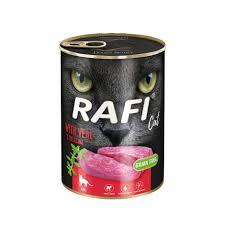 Rafi Cat Pate Pate GF Carne de Res Lata 400 grs.  