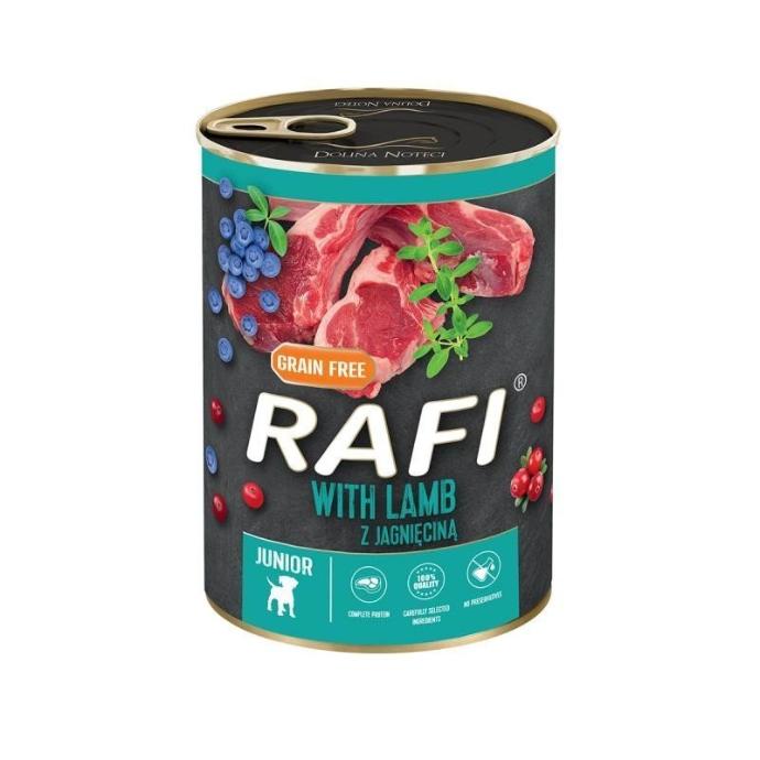 Rafi Dog Junior Pate GF Cordero ,Can 400 grs. 