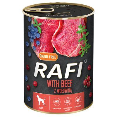 Rafi Dog Pate GF Ternera y Arandanos,Can 400 grs. 