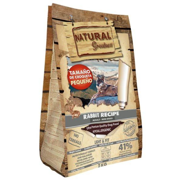 Receta Conejo Light/Fit Mini Grain Free 2 Kg.  
