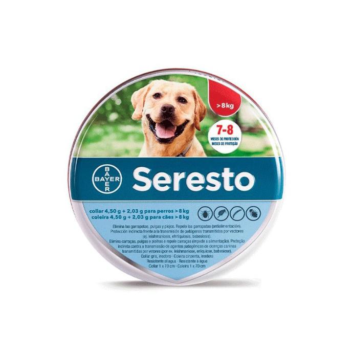 Seresto Clinico Collar Perro Gde > 8kg 70cm