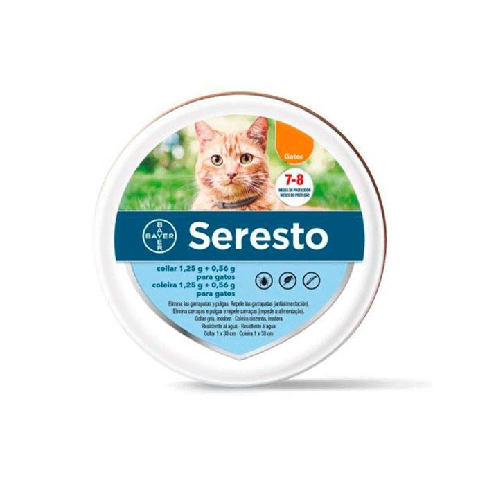Seresto Collar Gatos 38Cm Clinico 1x12