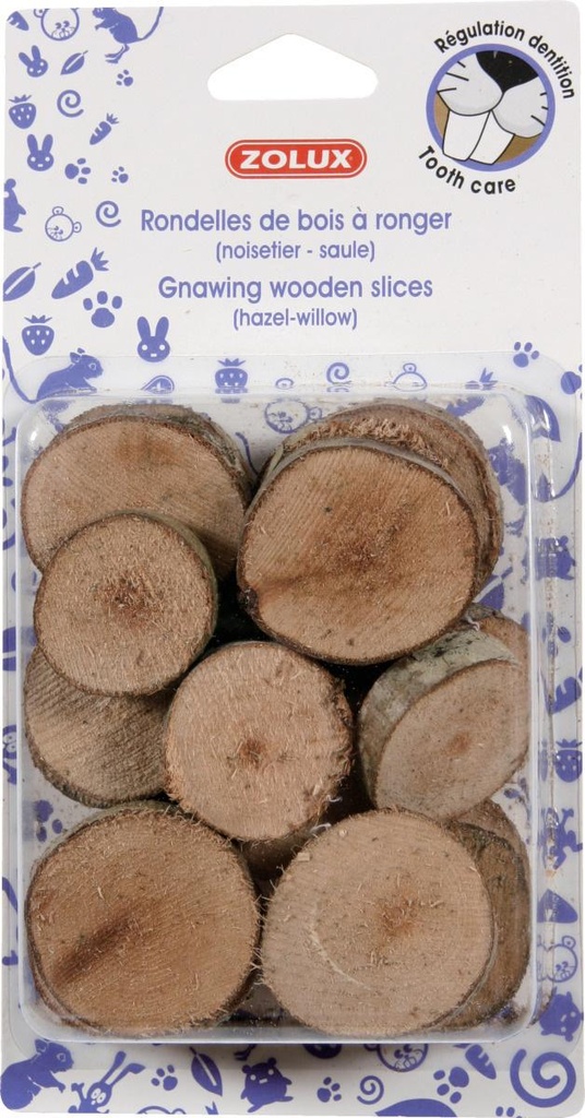 TROZOS DE MADERA ROEDORES 