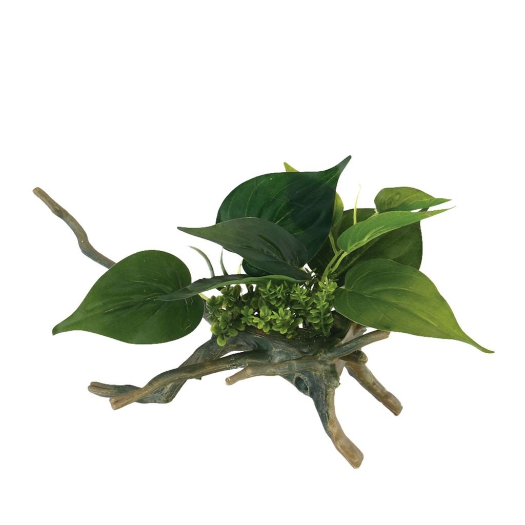 Tronco con Plantas S2 16.5 cm