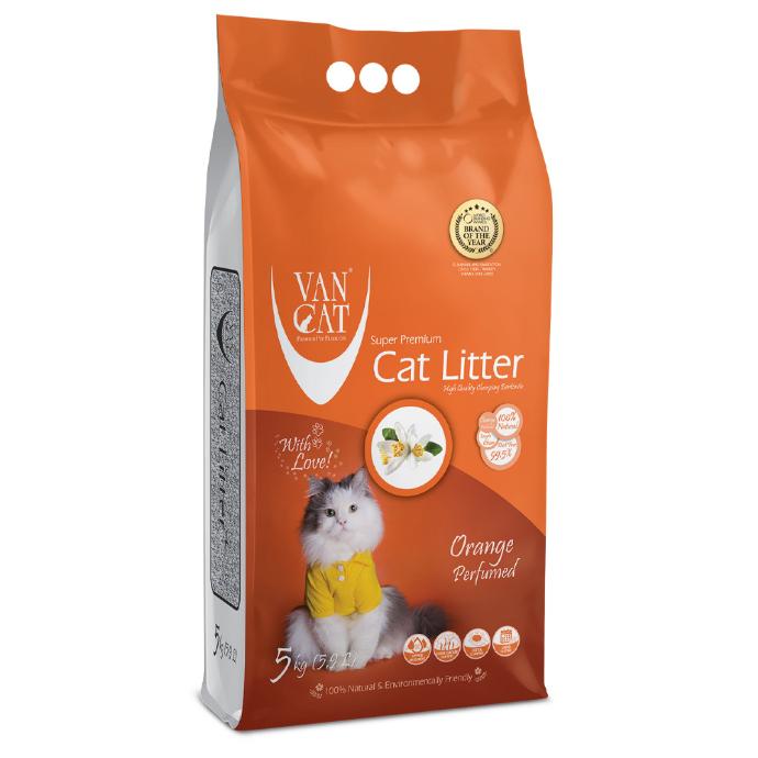 Vancat Arena Aglomerante Naranja 5 Kg.