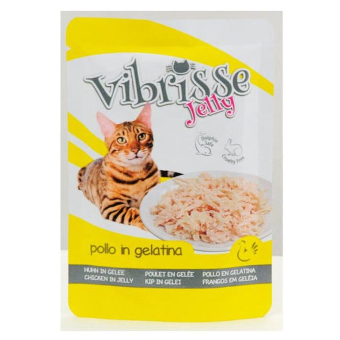 Vibrisse Cat Pouch Pollo Gelatina 70gr