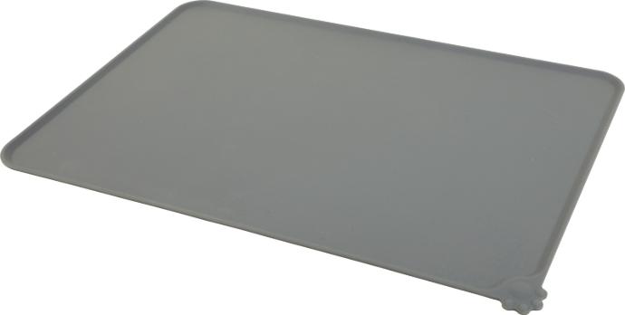 Alfombra Escud. Silicona M gris    