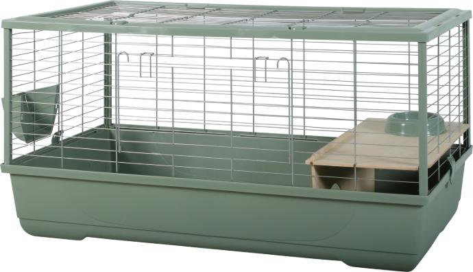 Jaula Nlife Conn Conej/Coba 100 verde      