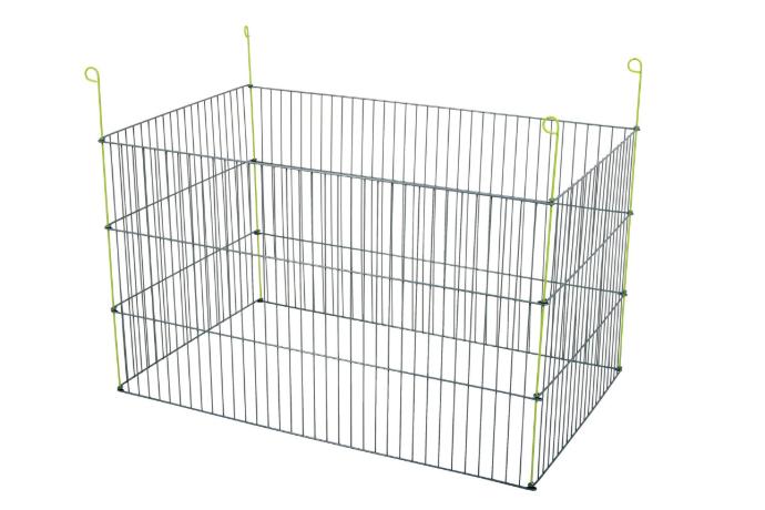 Parque Metal. Ext. Rect. 100 Gris