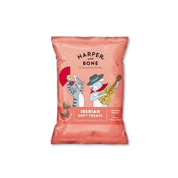 HB Dog Cat Snack Chicken, Salmon&Atun 90 grs.