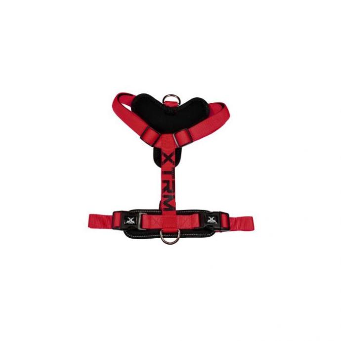 Arnes X-TRM Cronos Neon Flash Rojo/Negro 25 m/m x 60-100 cm.