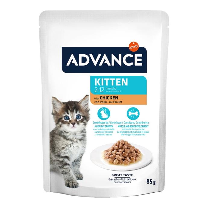 [964526] AC Wet Kitten Chicken 85gr.