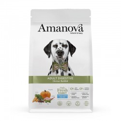 [S-AMJ74AR10] Amanova Adult Digestive Divine Rabbit & Calabaza 10 kg.