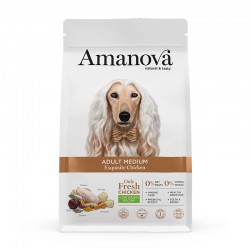 [S-AMJ30AM12] Amanova Adult Med. Exquisite Chicken&Quinoa 12 Kg.