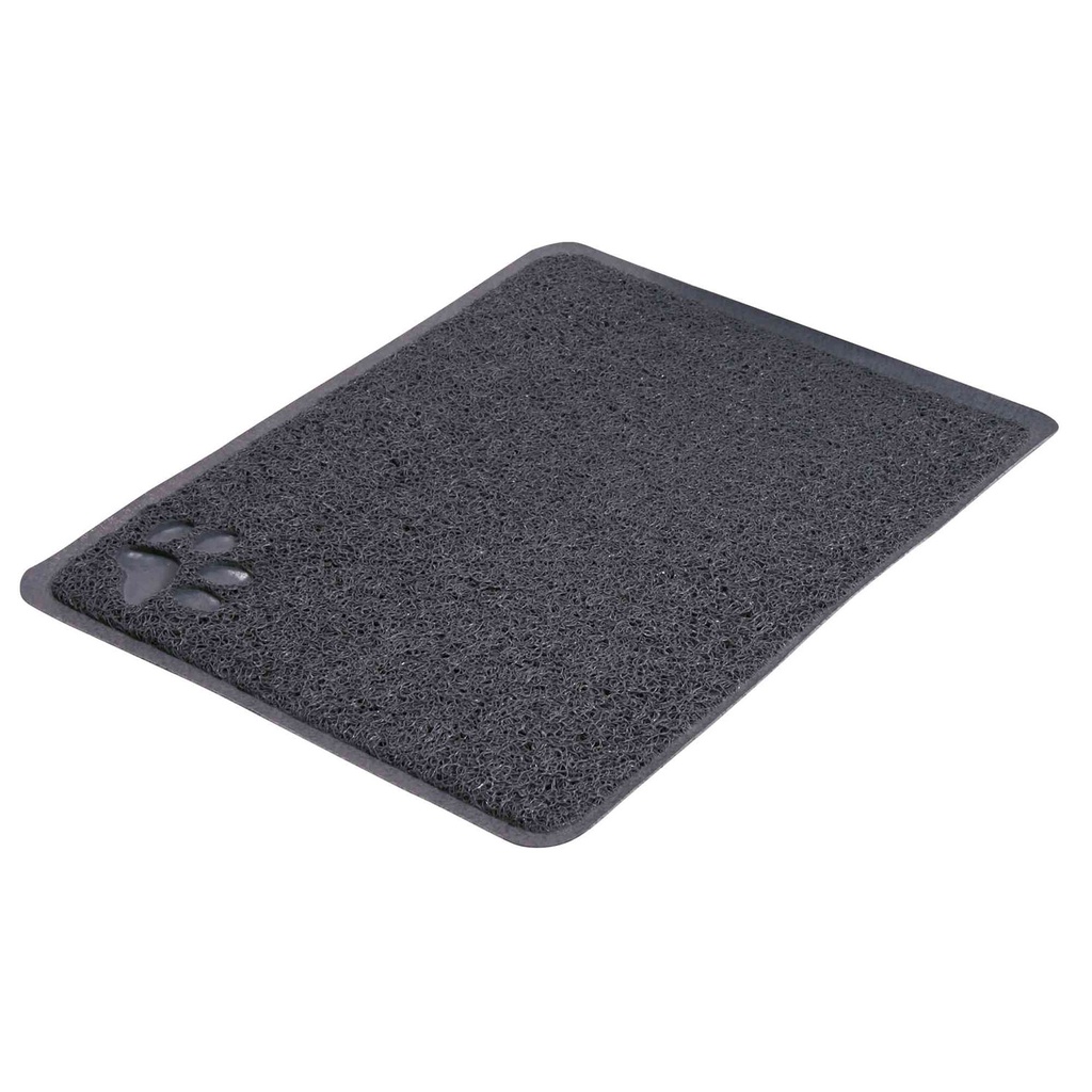 [40381] Alfombrilla Bandeja Gato. Pvc. 37x45 Cm. Antracita
