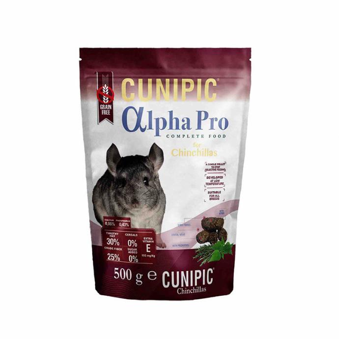 [CU61030] Alpha Pro Chinchilla 500 grs.