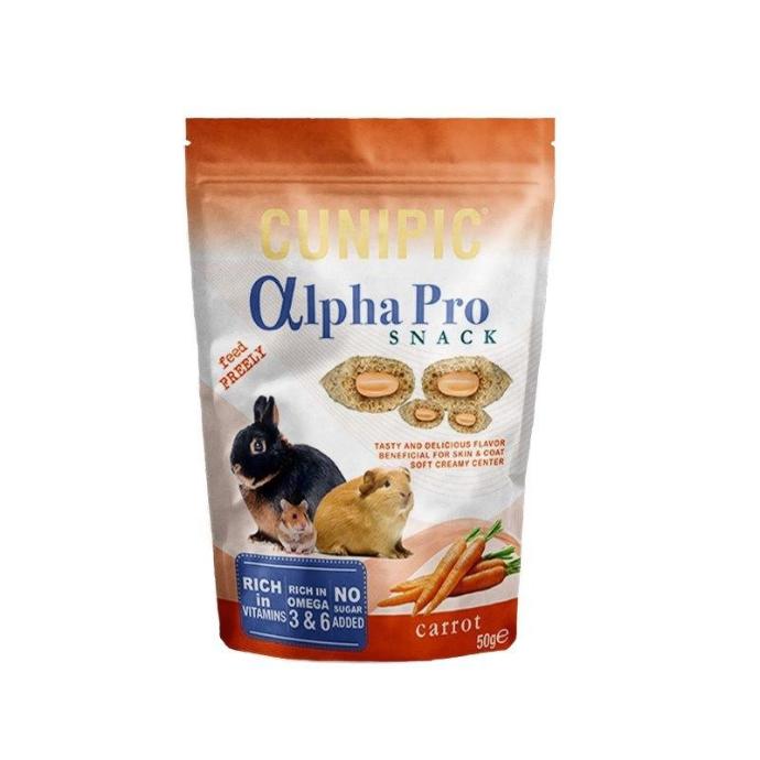 [CU61052] Alpha Pro Snack Carrot 50Grs.