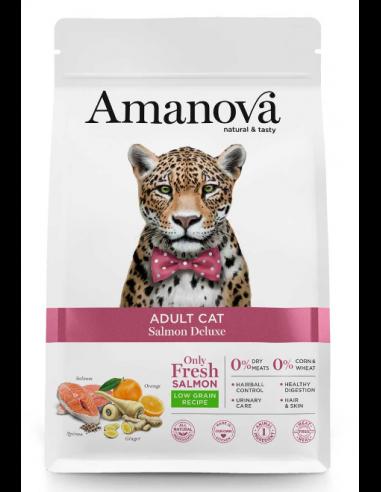 [S-AMA21SA06] Amanova Adult Cat Salmon Deluxe & Quinoa 6 Kg.