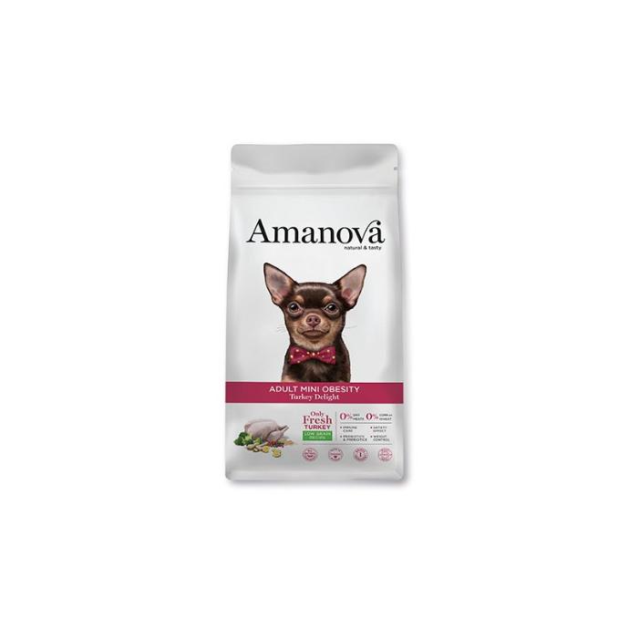 [S-AMJ85ON07] Amanova Adult Mini Obesity Turkey Delight 7 Kg.  