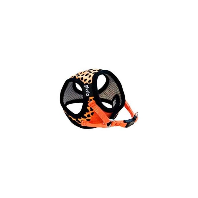 [CG-3007] Arnes Leopardo M Naranja 27-35 cm./33-40 cm.  
