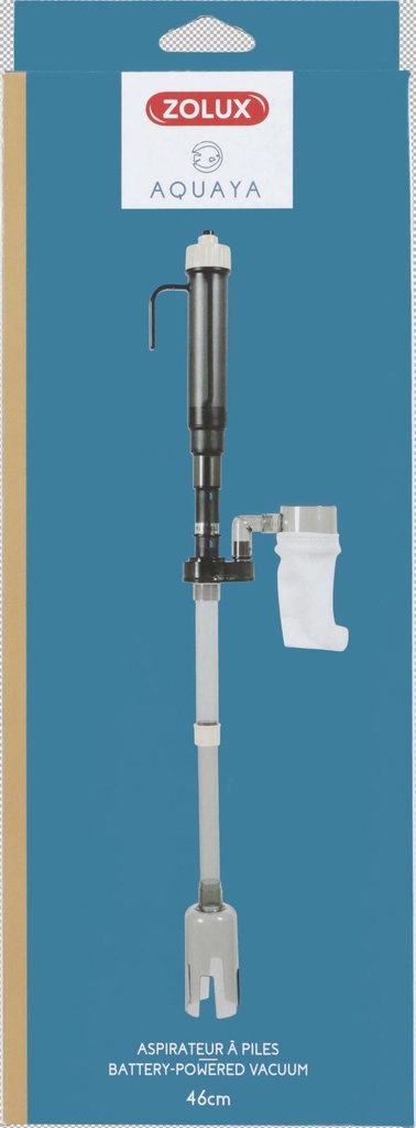 [376005] Aspirador con Pilas Telescop.   