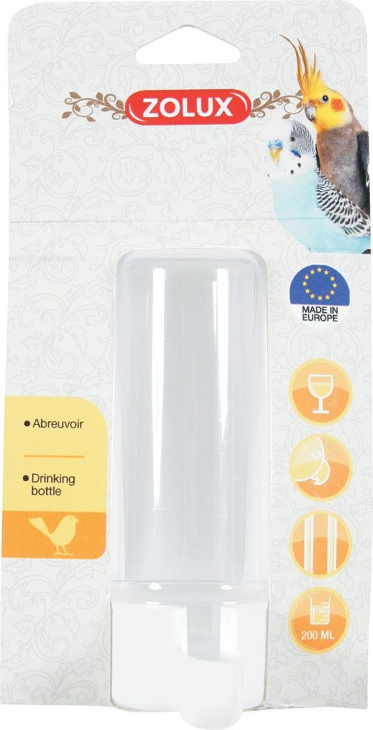 [134073] Bebedero Pico Ganchoso 200 ml.