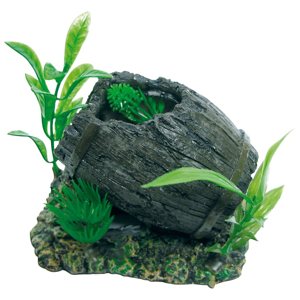 [AD17] Barril con Plantas