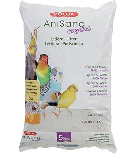 [132/051364] Benelux Arena Blanca Pájaros 5 Kg.
