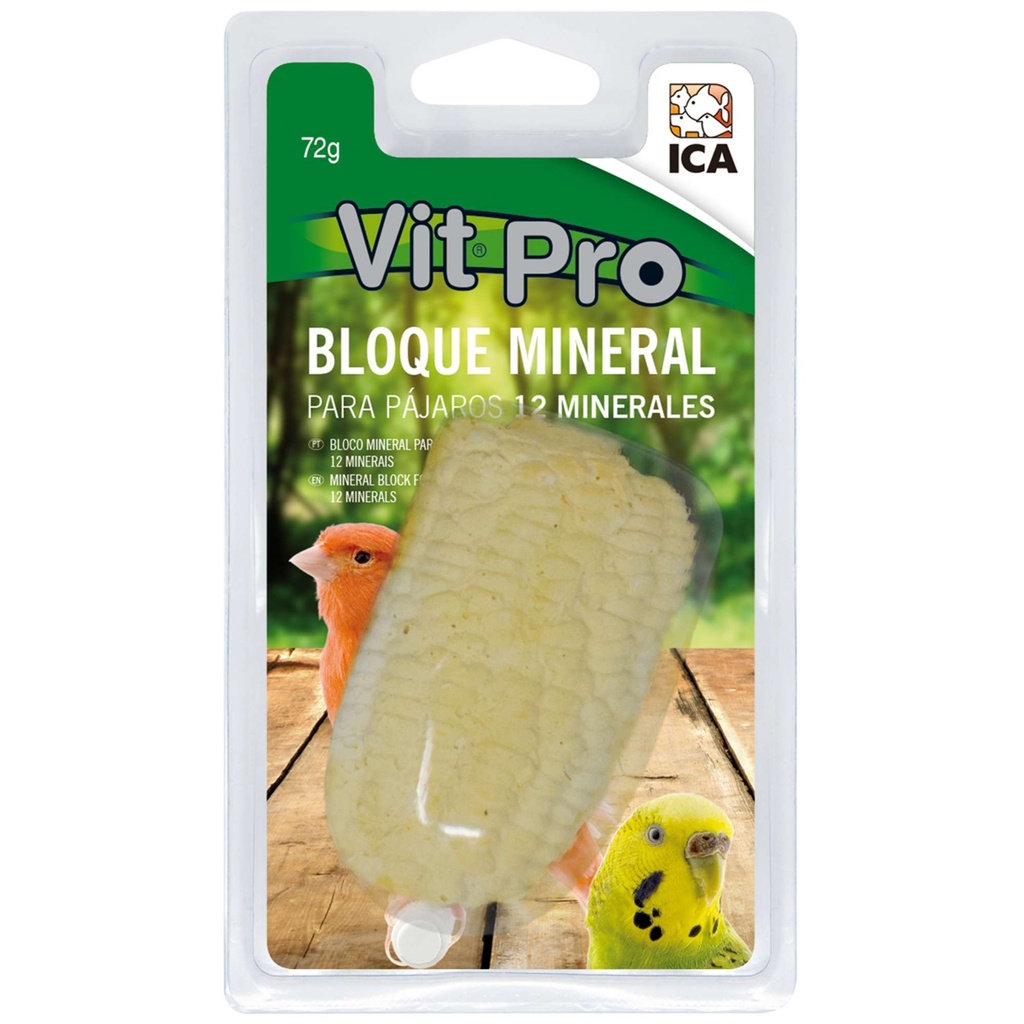 [BC21] Bloque Mineral Pájaros Maiz 72 gr
