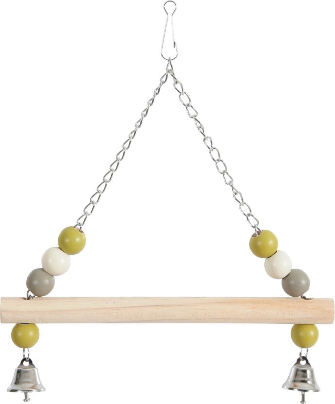 [134013] Columpio Madera con Cad. Metal