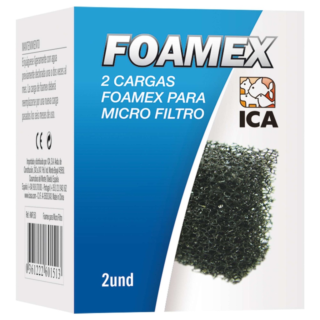 [KWF150] Carga Foamex Micro Filtro KW150