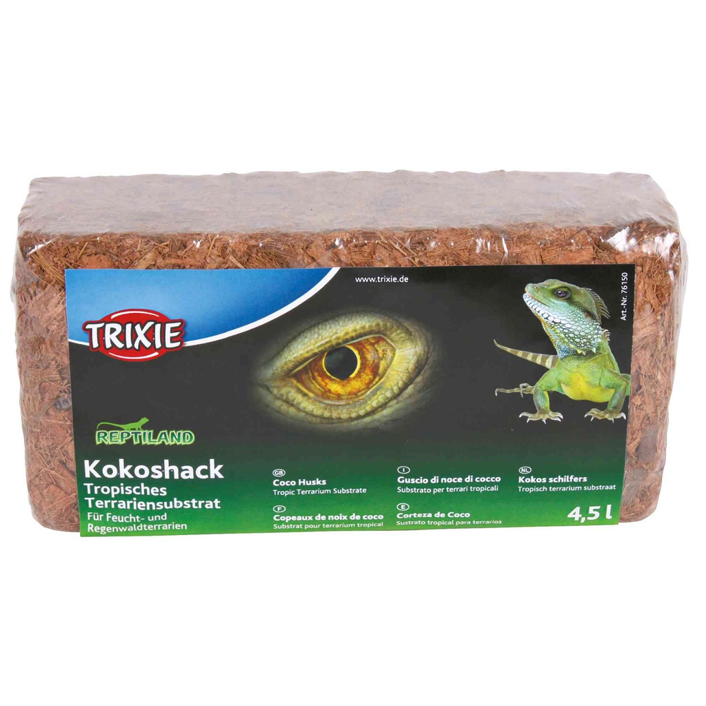 [76150] Cascaras Coco, Sustrato Terrario Tropical, 4.5l