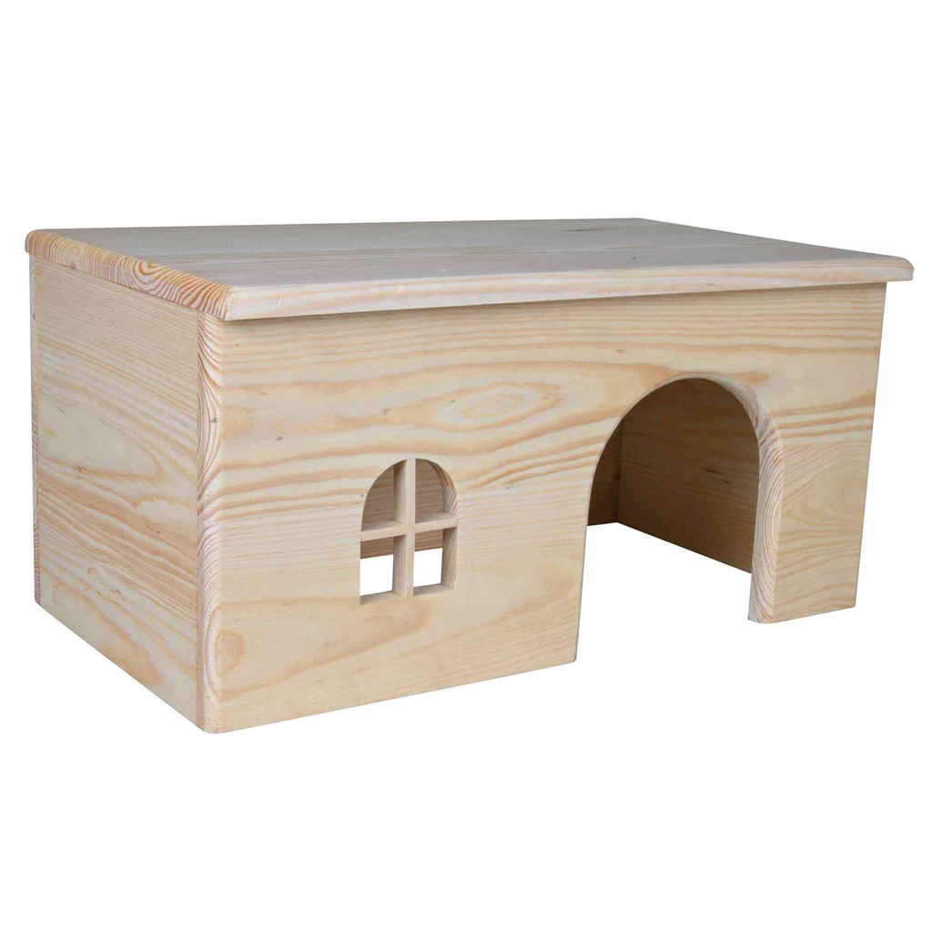 [61263] Casita Madera Conejos 40x20x23 cm.
