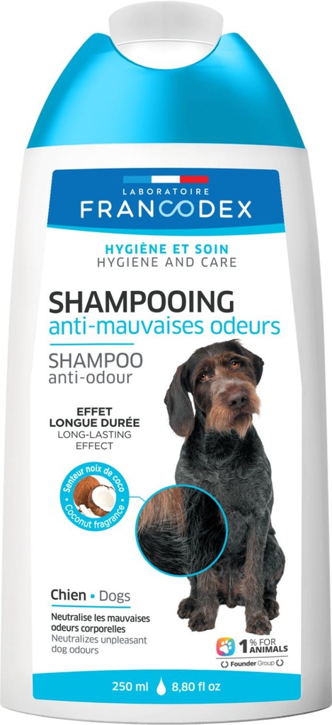 [172451] Champu Anti mal olores perro 250 ml. 